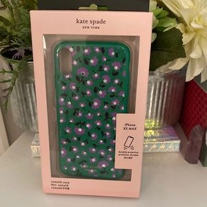 Kate Spade Green Floral Phone Case